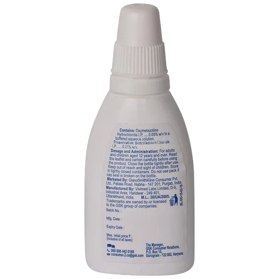 otrivin oxy fast relief adult nasal spray 10 ml